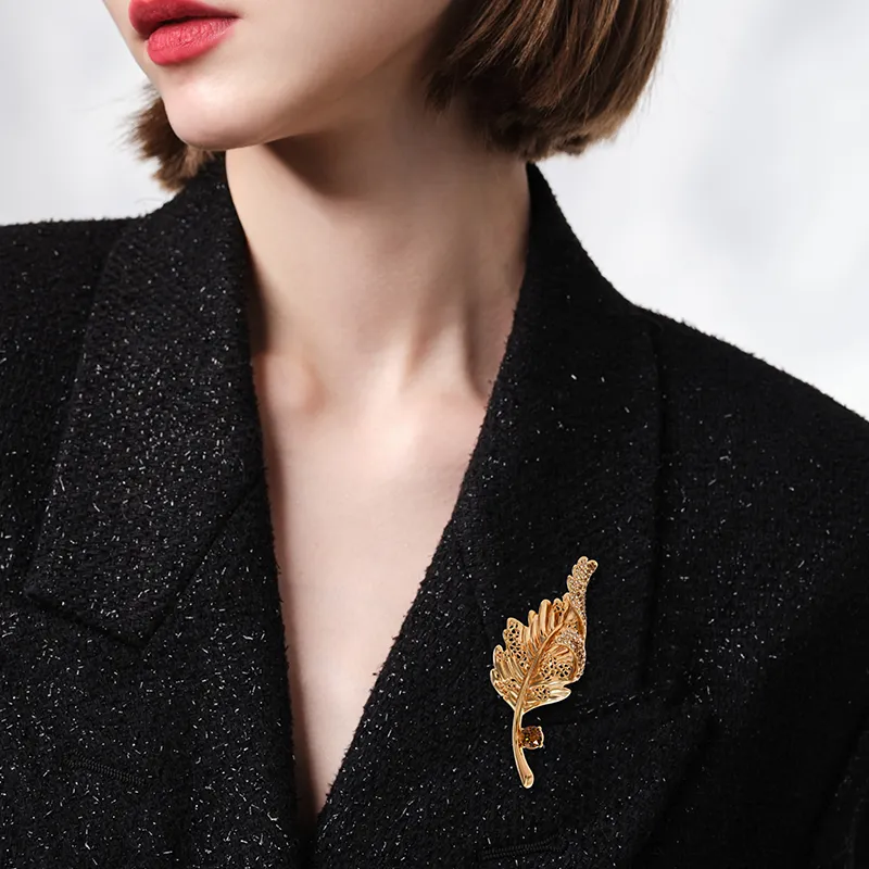 Eternelle Austrian Crystal Brooches Women's-3