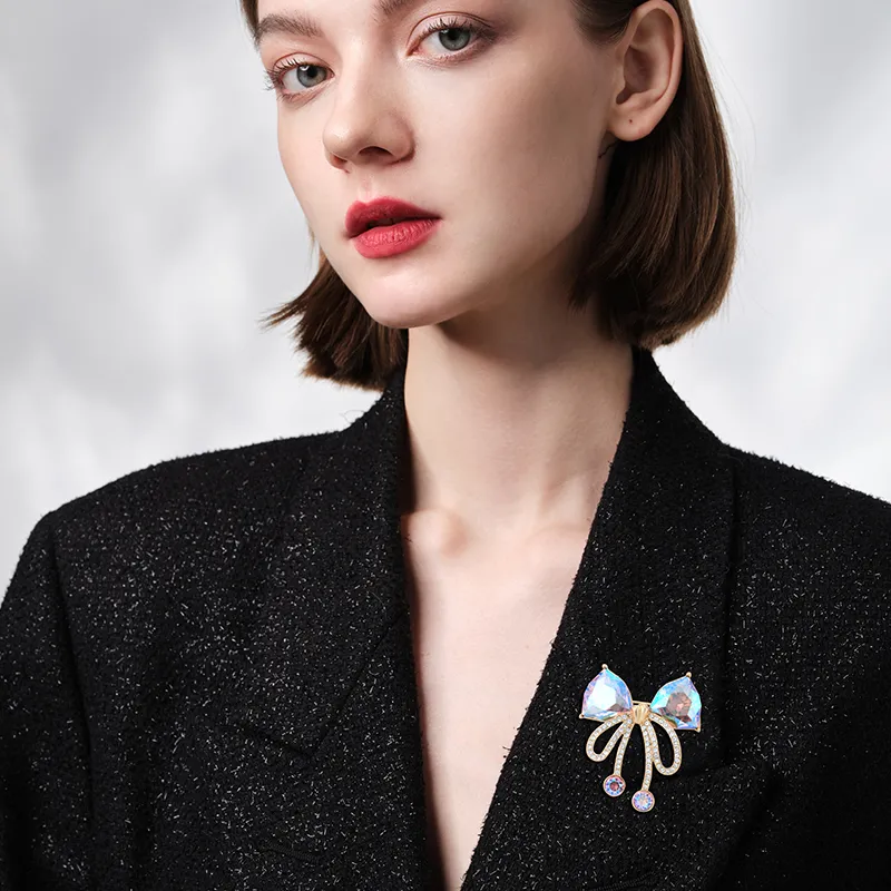 Eternelle Austrian Crystal Brooches Women's-1
