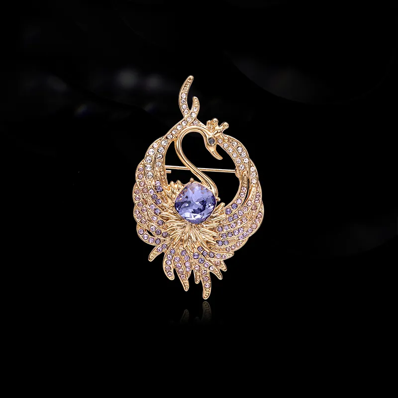 Eternelle Austrian Crystal Brooches Women's-1