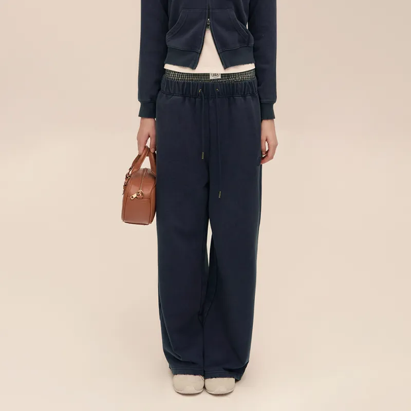 NNOVA Casual Pants Women's Navy Blue-2