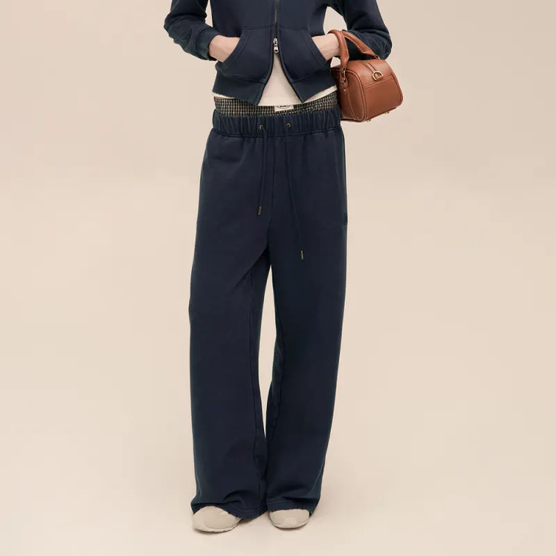 NNOVA Casual Pants Women's Navy Blue-3