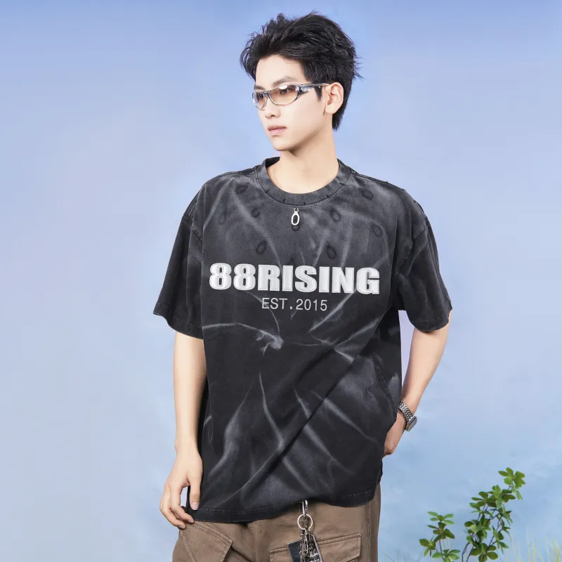 88rising T Shirts Unisex Jet Black-5