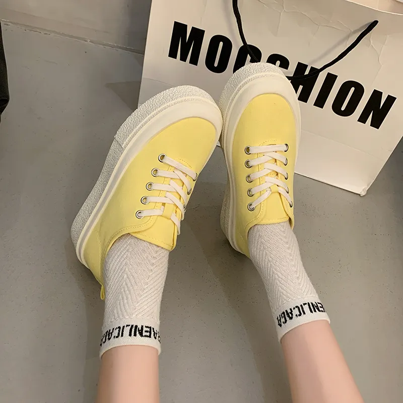 Y6T Low Top Canvas Shoes Women's-10