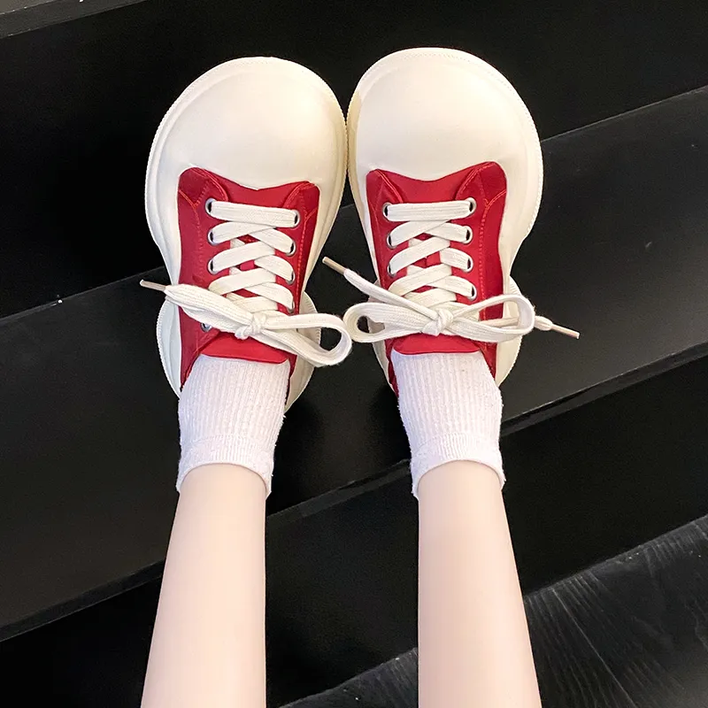 Y6T Height Increasing Lightweight Breathable Low Top Casual Shoes Women's-7