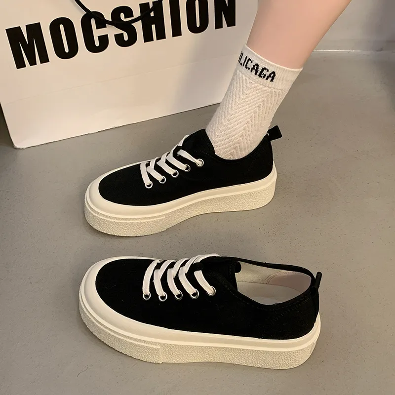 Y6T Low Top Canvas Shoes Women's-5