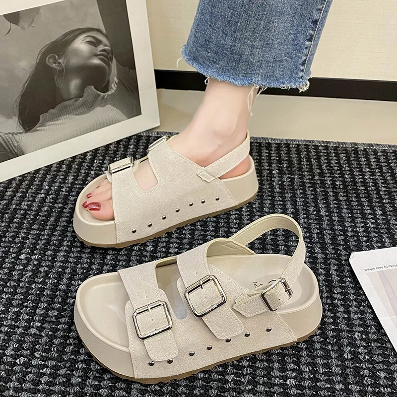 Y6T One Strap Sandals Women's-10