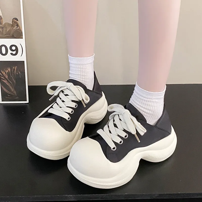 Y6T Height Increasing Lightweight Breathable Low Top Casual Shoes Women's-1