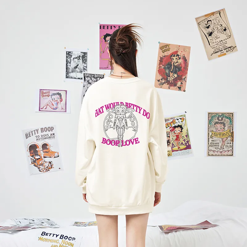BETTY BOOP Sweatshirts Women's-11