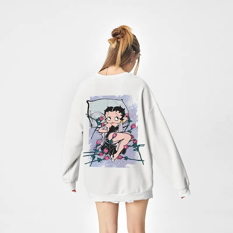 BETTY BOOP Sweatshirts Unisex-4