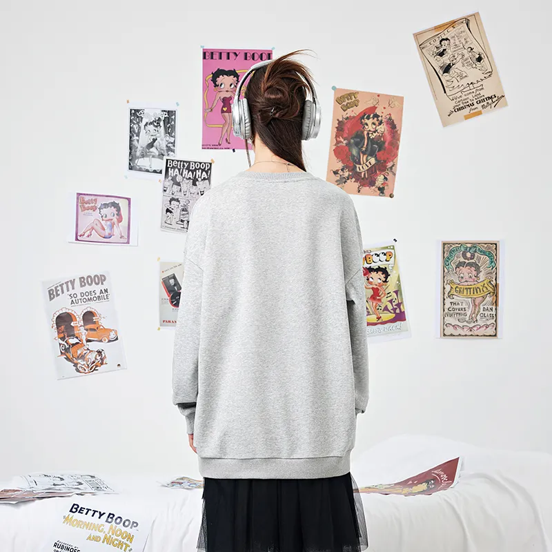 BETTY BOOP Sweatshirts Unisex-4