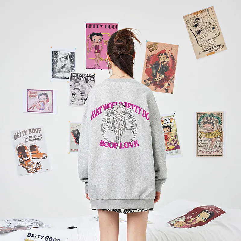 BETTY BOOP Sweatshirts Women's-8