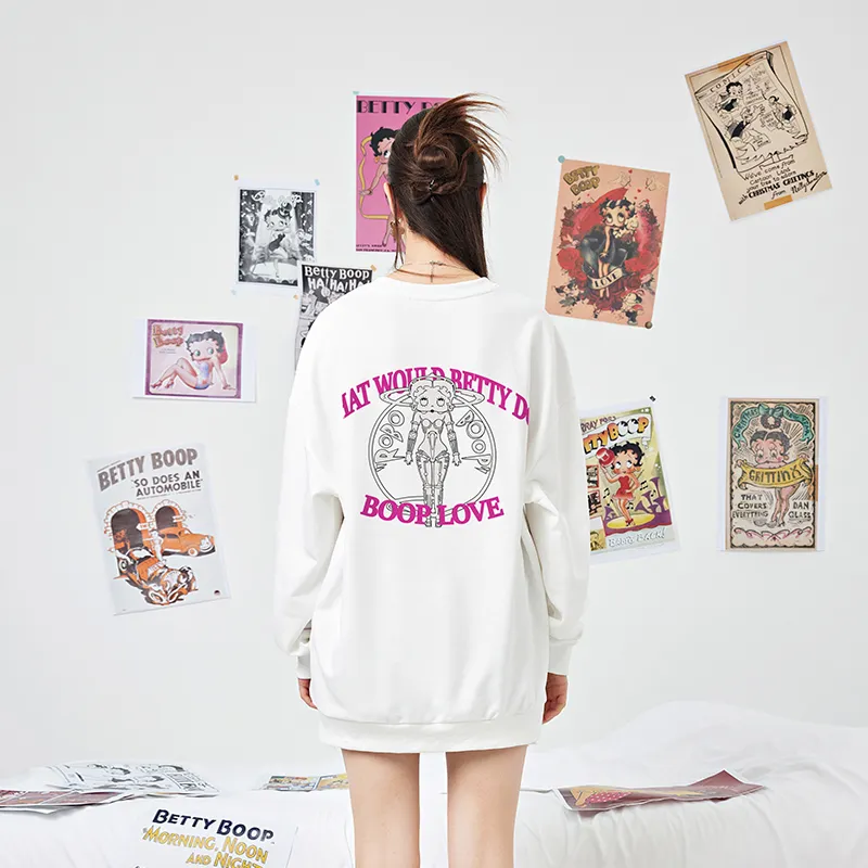 BETTY BOOP Sweatshirts Women's-2