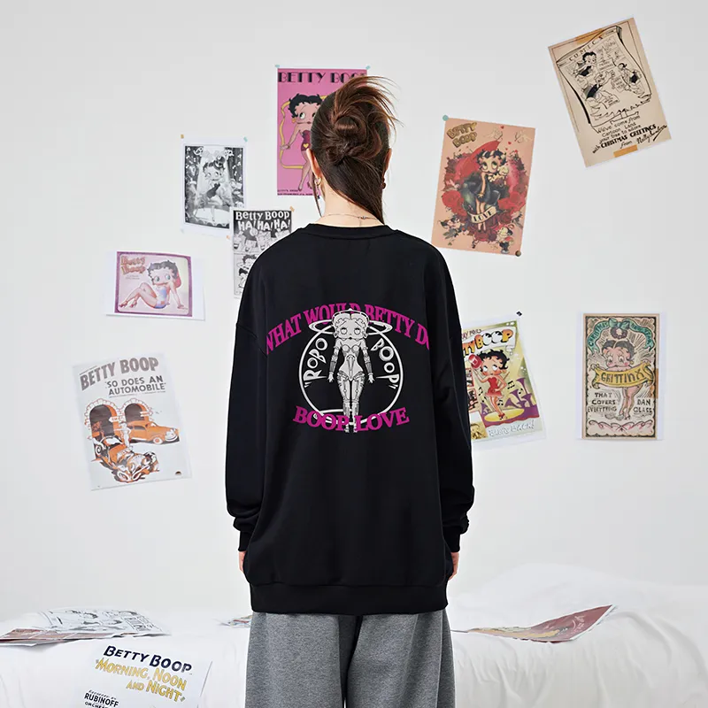 BETTY BOOP Sweatshirts Women's-5