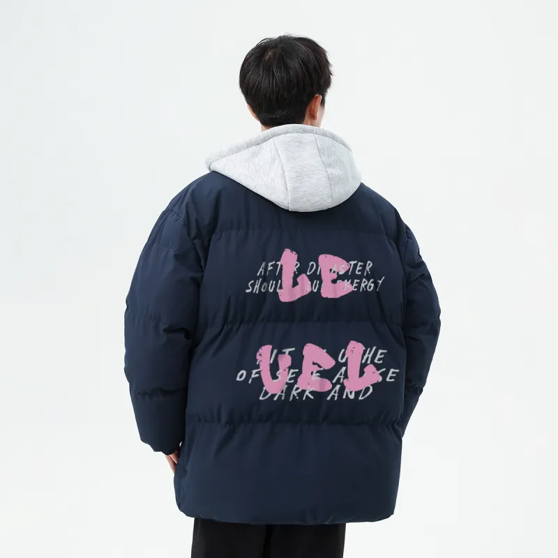 LEVEL RELAX Series Puffer Jacket Unisex-12