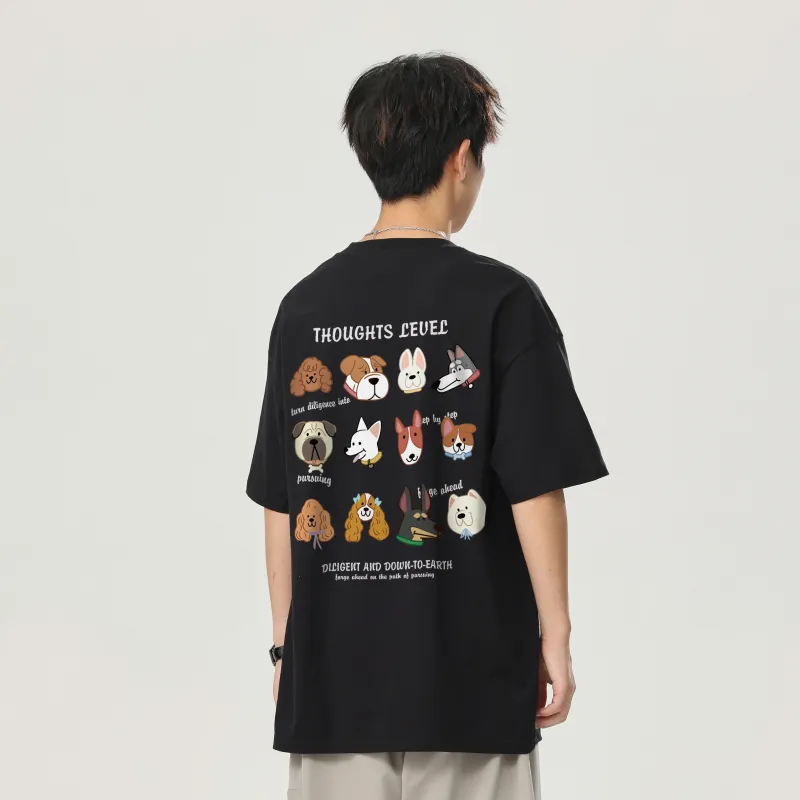 LEVEL RELAX Series T Shirts Unisex-2