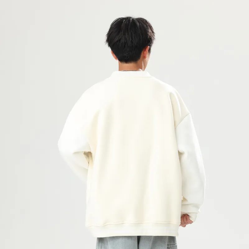 LEVEL RELAX Series Baseball Jacket Unisex-9