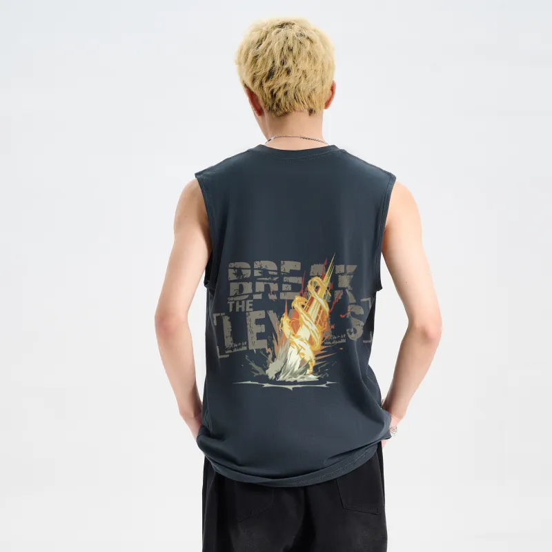 LEVEL RELAX Series Tank Tops Unisex-7