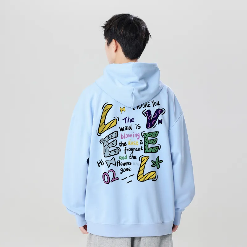 LEVEL RELAX Series Sweatshirts Unisex-5