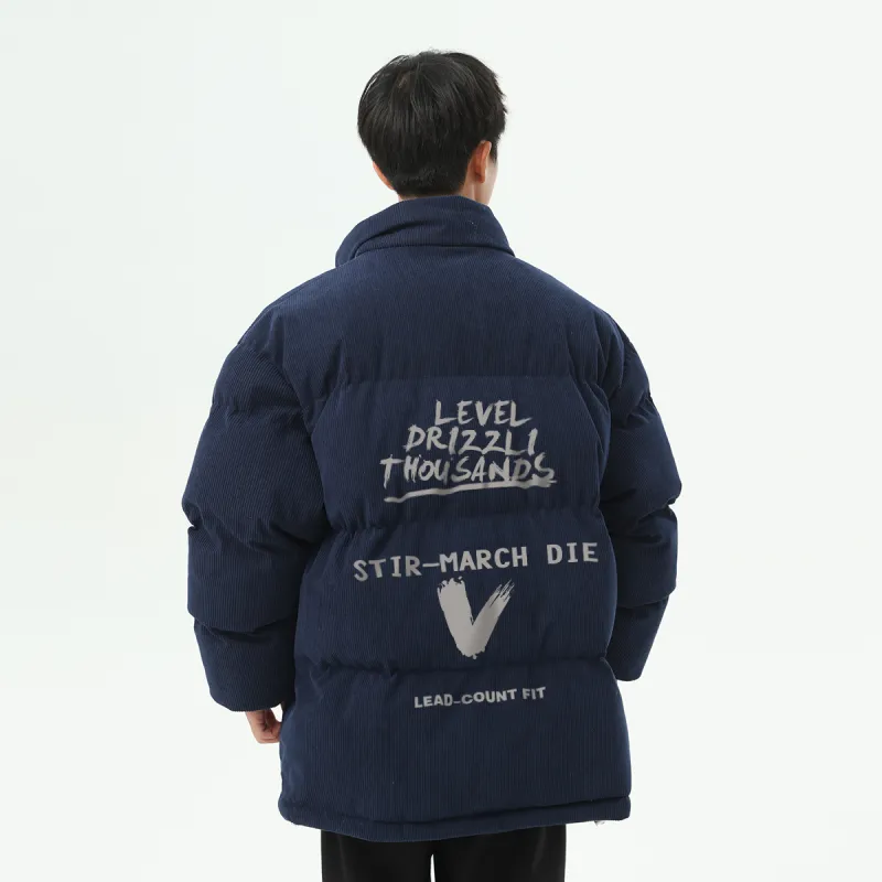 LEVEL RELAX Series Puffer Jacket Unisex-12
