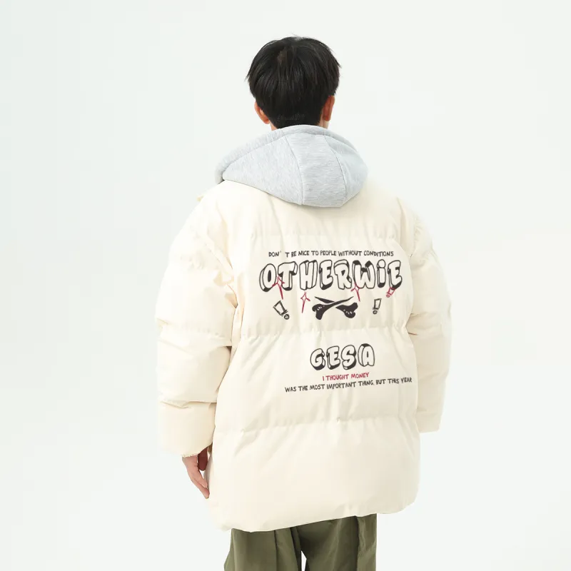 LEVEL RELAX Series Puffer Jacket Unisex-5