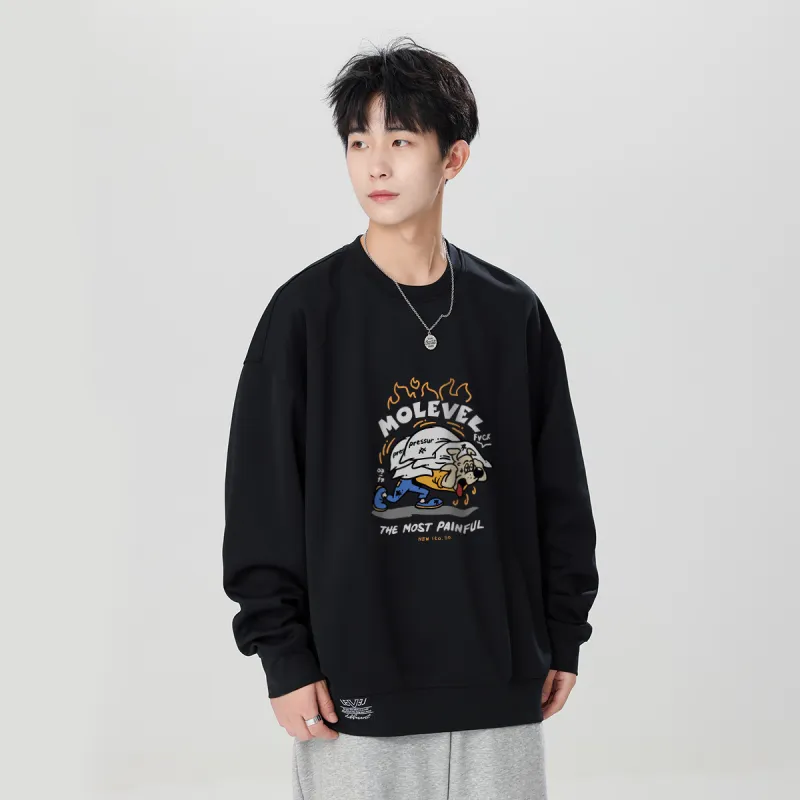 LEVEL RELAX Series Sweatshirts Unisex-4