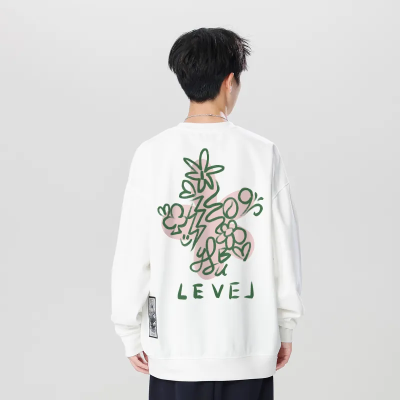 LEVEL RELAX Series Sweatshirts Unisex-4