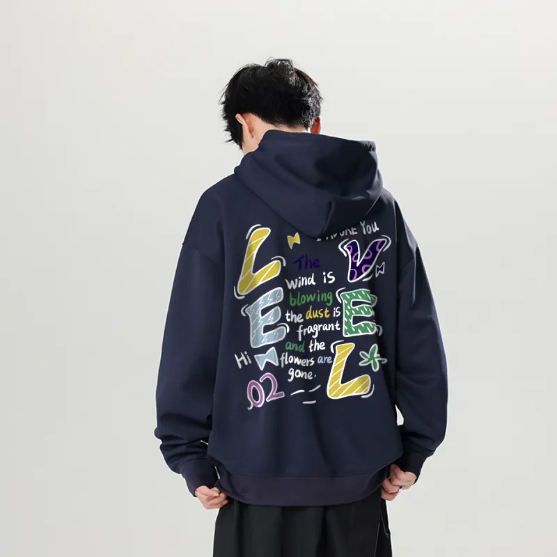 LEVEL RELAX Series Sweatshirts Unisex-10