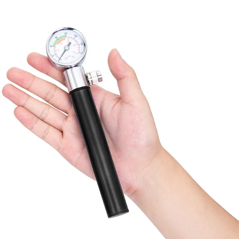Aito American British French Triple Air Nozzle Bicycle Balls Electric Vehicle Motorcycle Bicycle Pumps Unisex-2