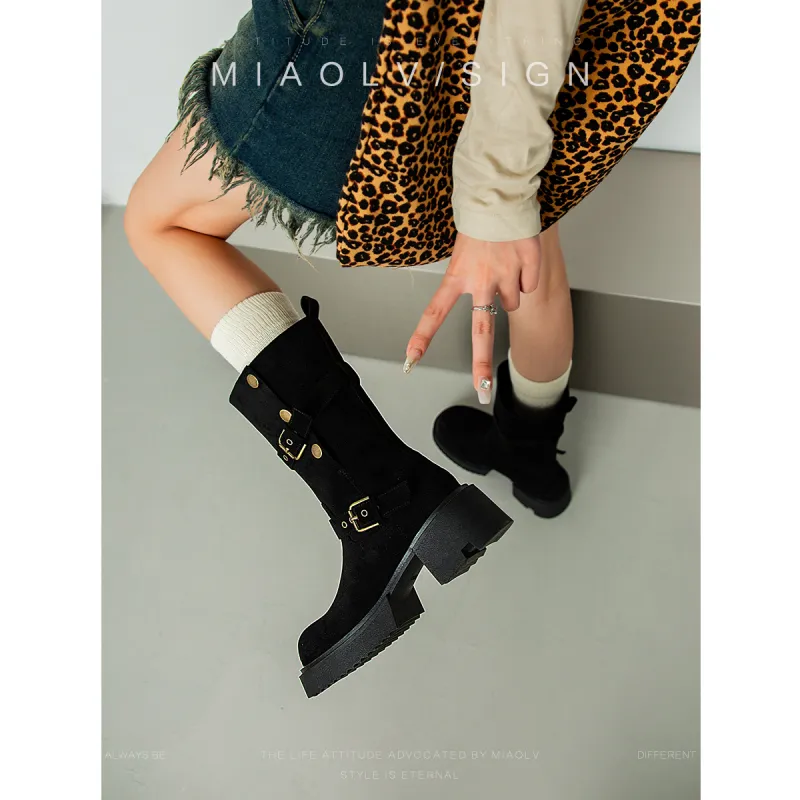 Wonderful Couple Ankle Boots 5.5cm Women's-3