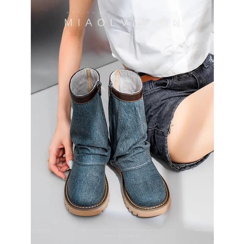 Wonderful Couple Ankle Boots 4cm Women's-27