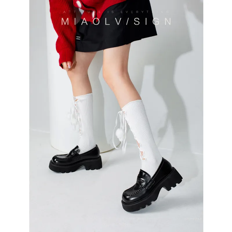 Wonderful Couple Loafers 6cm Women's-7