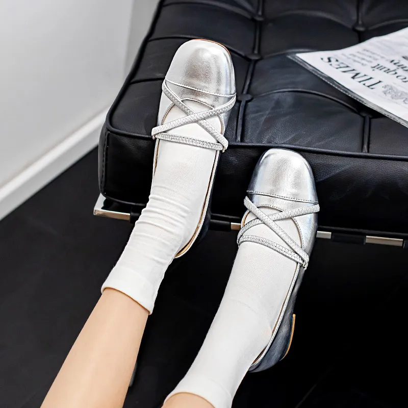 Wonderful Couple Casual Single Shoes 1.5cm Women's-43