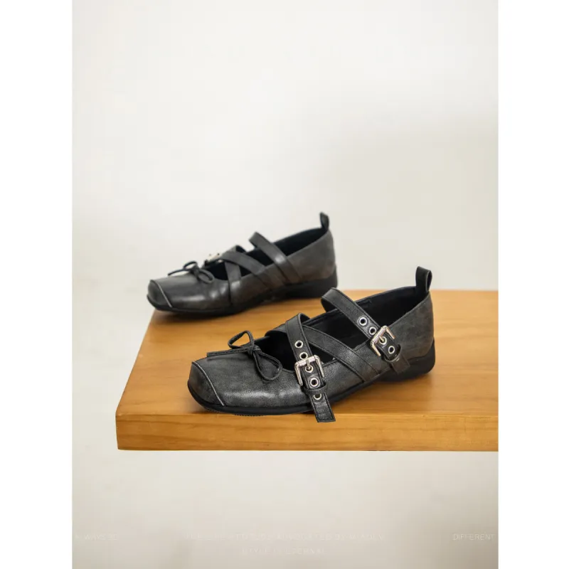 Wonderful Couple Casual Single Shoes Women's Black-5