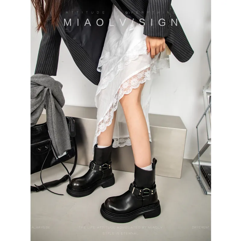 Wonderful Couple Ankle Boots 5cm Women's-5