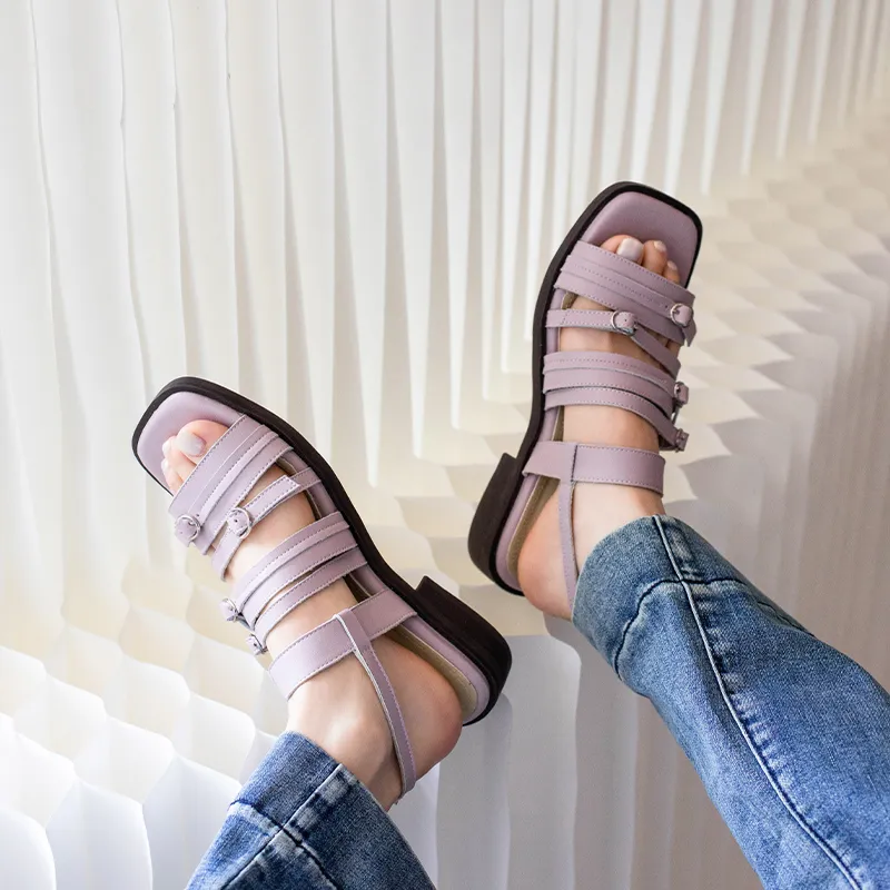 Wonderful Couple Roman Sandals 3.5cm Women's-23