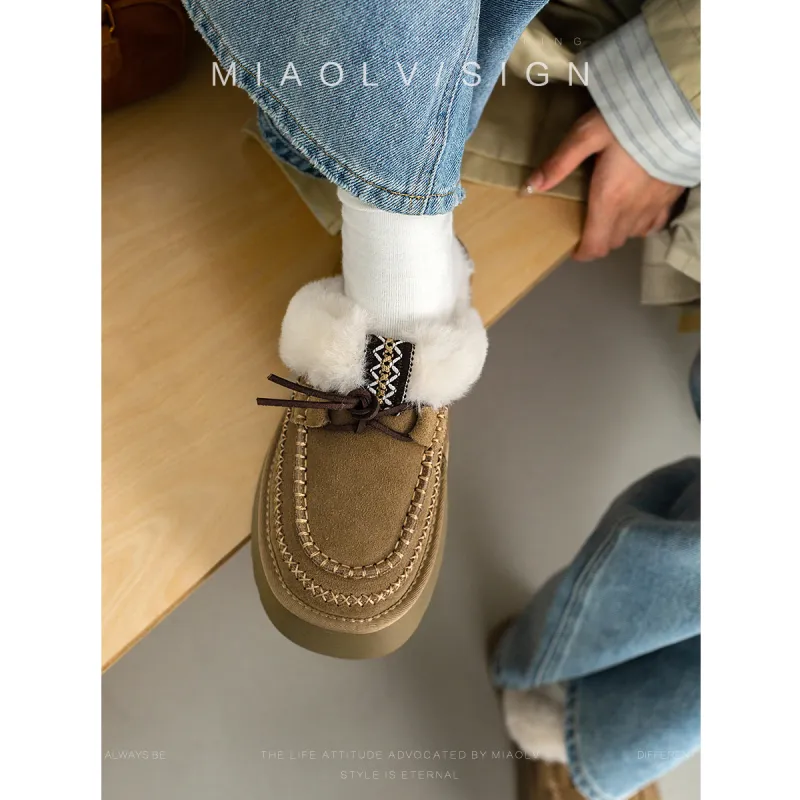 Wonderful Couple Slip Resistant Wrap toe Slippers Women's Brown-1