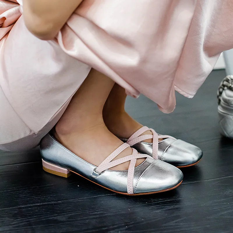 Wonderful Couple Casual Single Shoes 1.5cm Women's-6