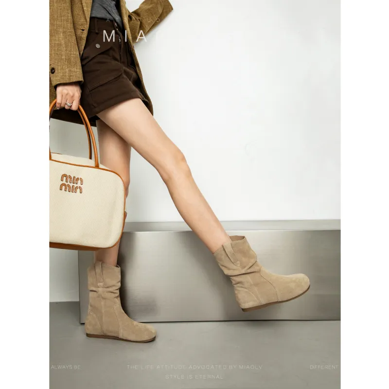 Wonderful Couple Ankle Boots 1.5cm Women's-16