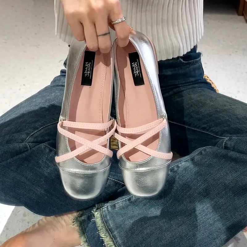 Wonderful Couple Casual Single Shoes 1.5cm Women's-5