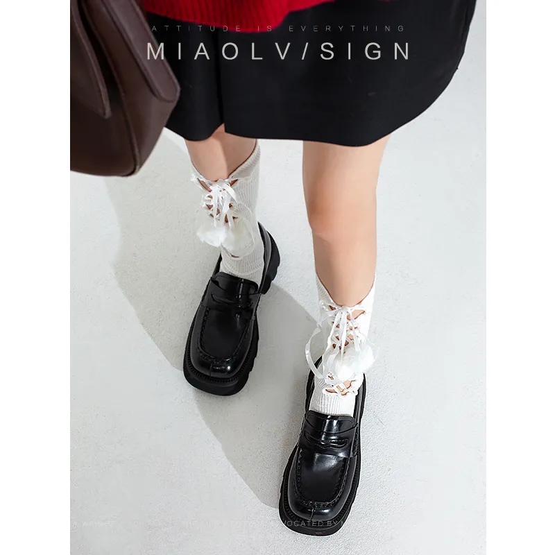 Wonderful Couple Loafers 6cm Women's-6