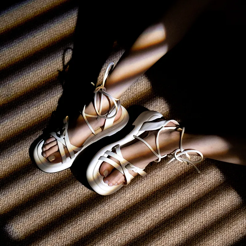 Wonderful Couple Strap Sandals 4.5cm Women's-25