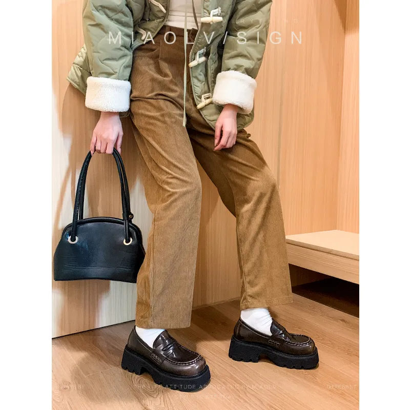 Wonderful Couple Loafers 6cm Women's-3