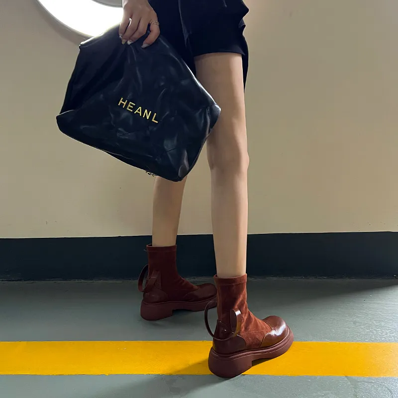 Wonderful Couple Ankle Boots 5cm-5