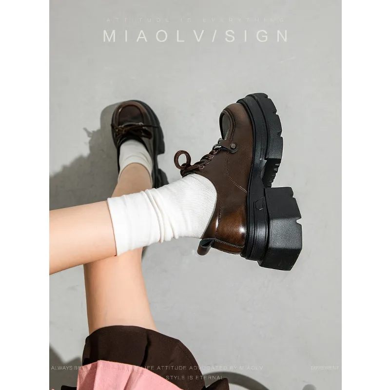 Wonderful Couple Casual Single Shoes 7.5cm Women's-2