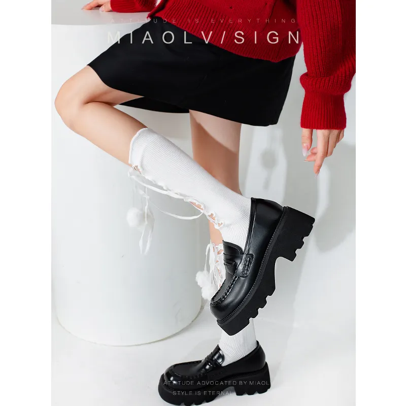 Wonderful Couple Loafers 6cm Women's-8