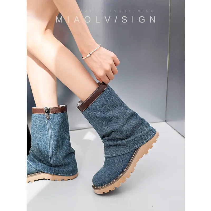 Wonderful Couple Ankle Boots 4cm Women's-24