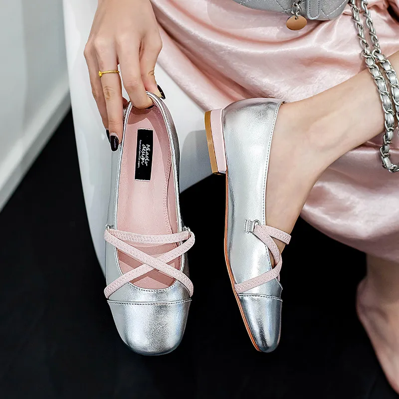 Wonderful Couple Casual Single Shoes 1.5cm Women's-7