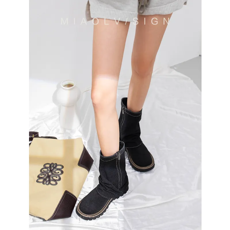 Wonderful Couple Ankle Boots 4cm Women's-19