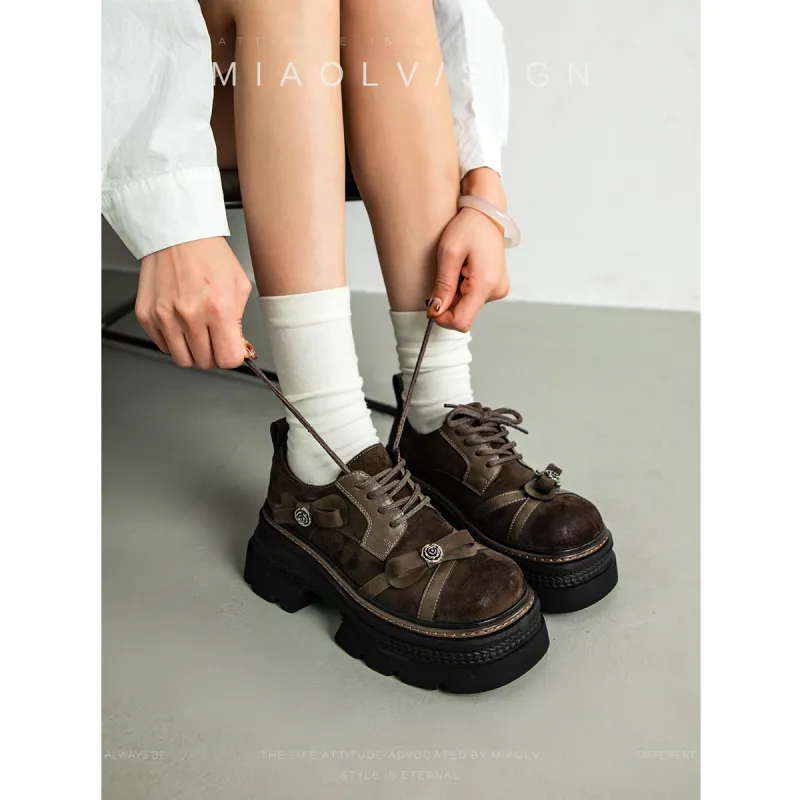 Wonderful Couple Casual Single Shoes 7.0cm Women's-2