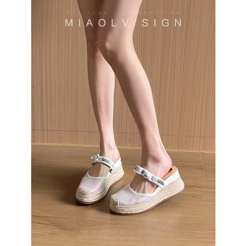 Wonderful couple Closed Toe Slippers Women's-2